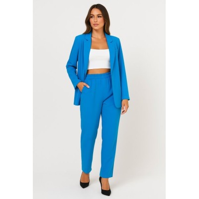Oversize Plus Size Σετ Σακάκι & Παντελόνι