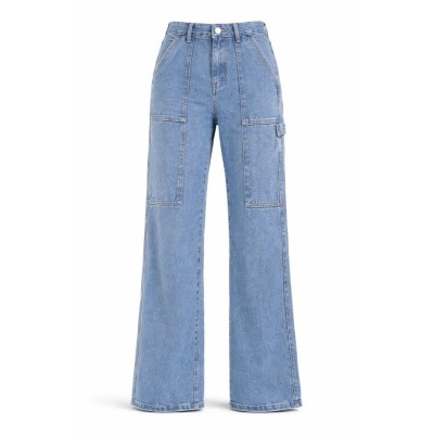 Cargo Wide Leg Jean Παντελόνι