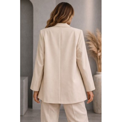 Σακάκι Oversize – Beige/Nude