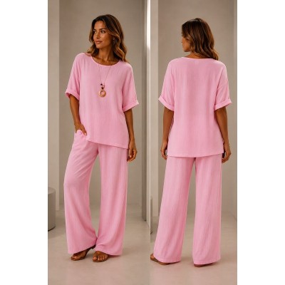 Pink Aura Oversized Set