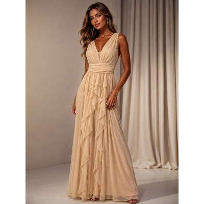 Champagne Dream Maxi Dress