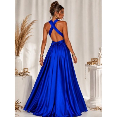 Πολυμορφικό Maxi Φόρεμα Royal Blue