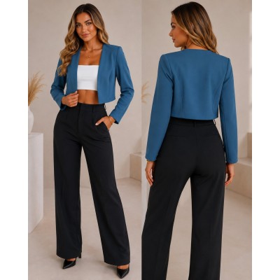 Μπολερό Elegant Πετρολ